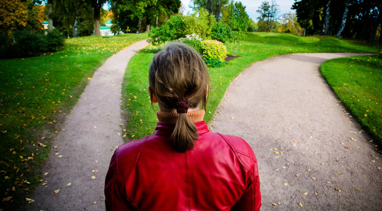 Girl in red