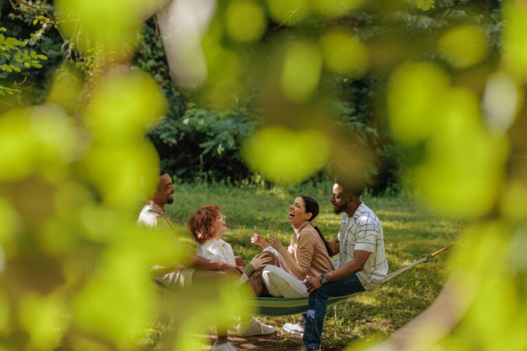 Family Enjoying Quality Time in Nature