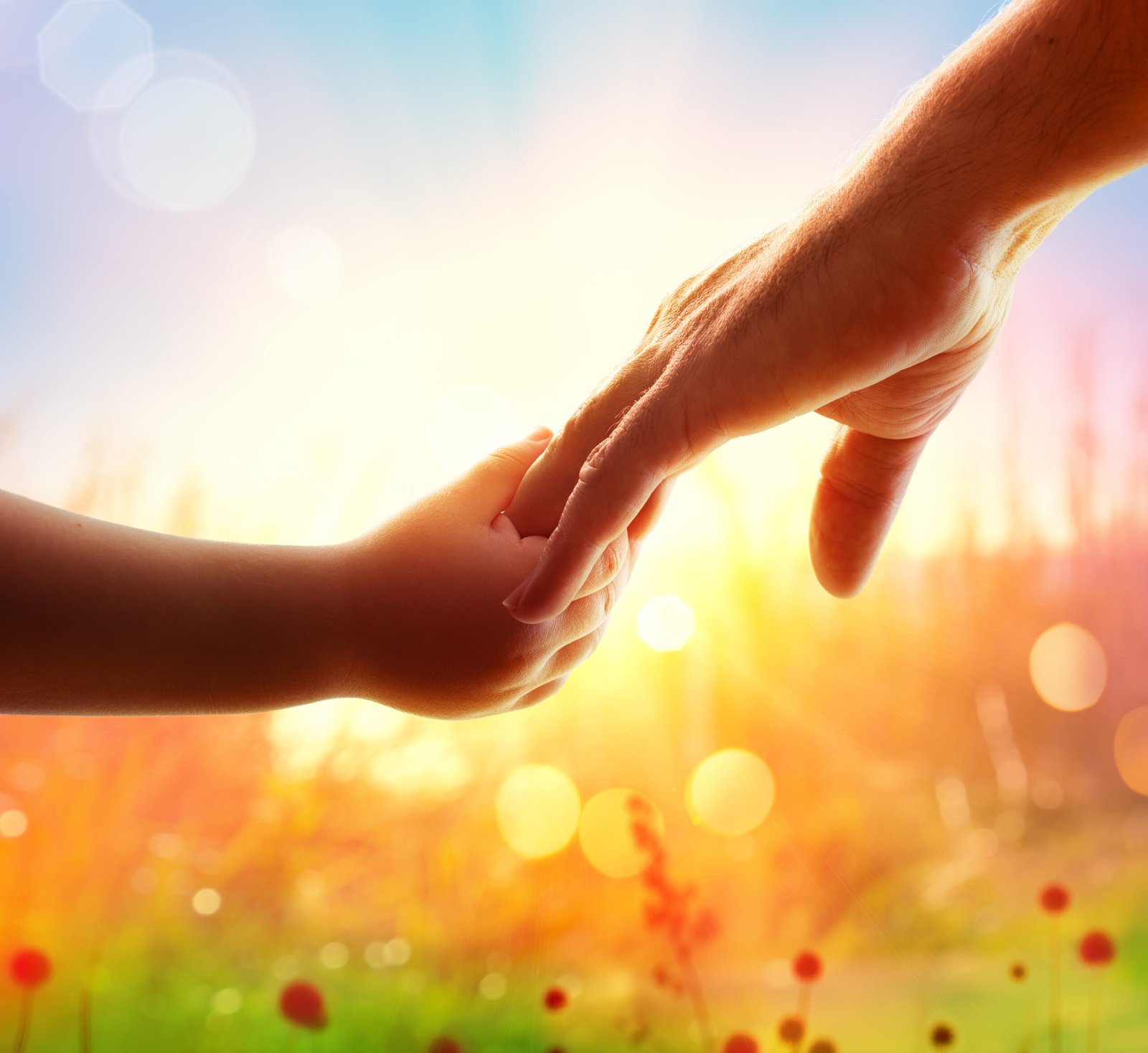 Tenderness Between Dad And Son - Father’s Day Theme